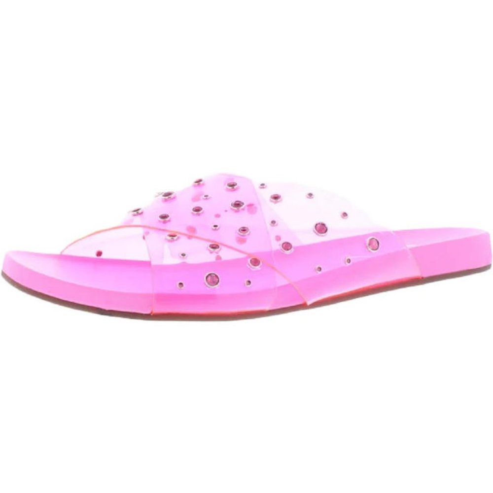 NWT JESSICA SIMPSON TISLIE OPEN-TOE SLIP-ON SLIDE SANDALS - 9 M